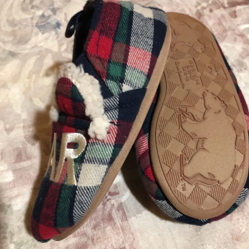 Dearfoams Lil Bear Slippers Toddlers Size 8-9